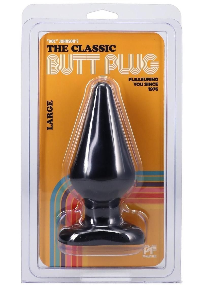 Doc Johnson Classic Butt Plug - Large