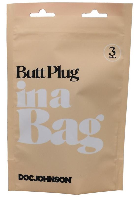 In a Bag Silicone Anal Plug