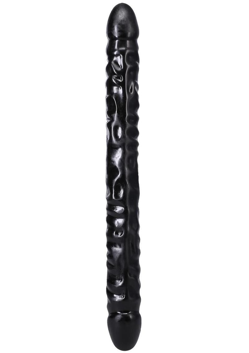 Classic Double Header Dildo 18in - Black