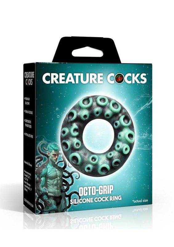 Creature Cock Octo-Grip Silicone Cock Ring