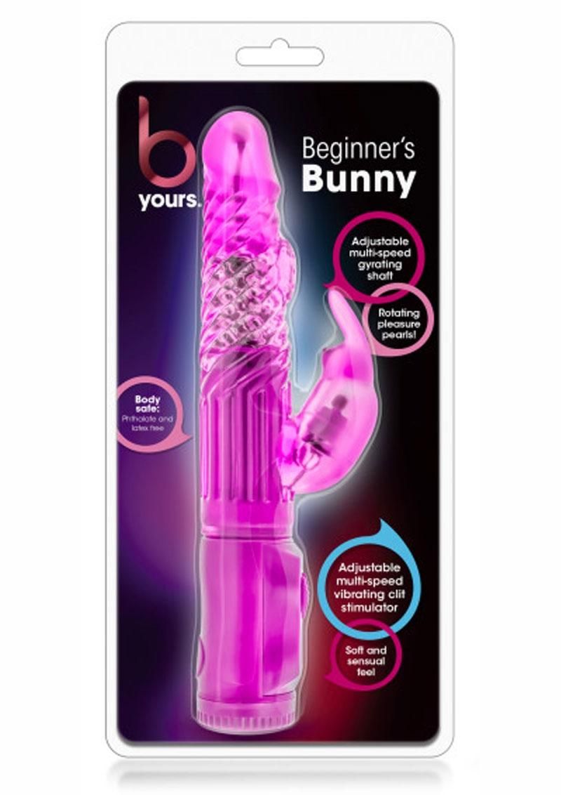 B Yours Beginner's Bunny Rabbit Vibrator, Colour: PINK