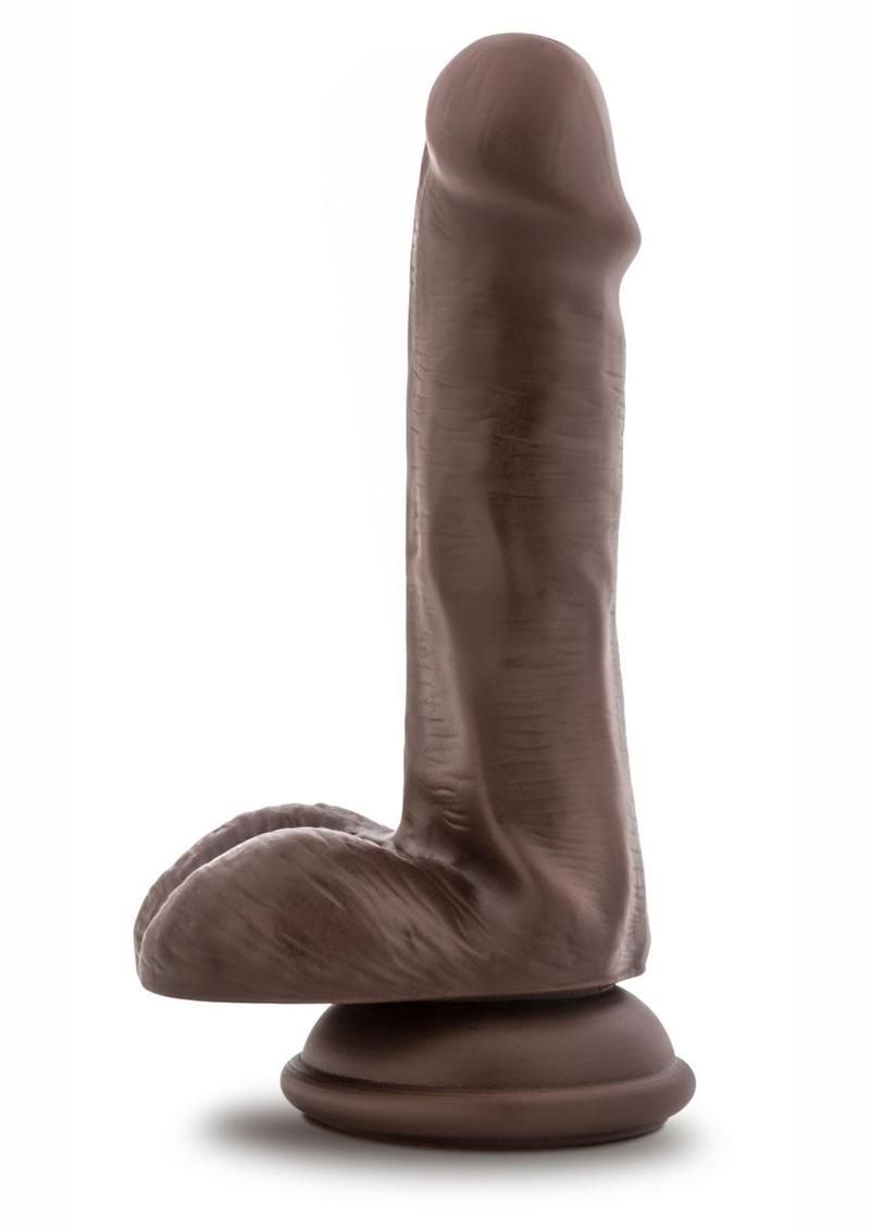 Dr. Skin Platinum Collection Dr. Daniel Silicone Dildo with Balls and Suction Cup 6in