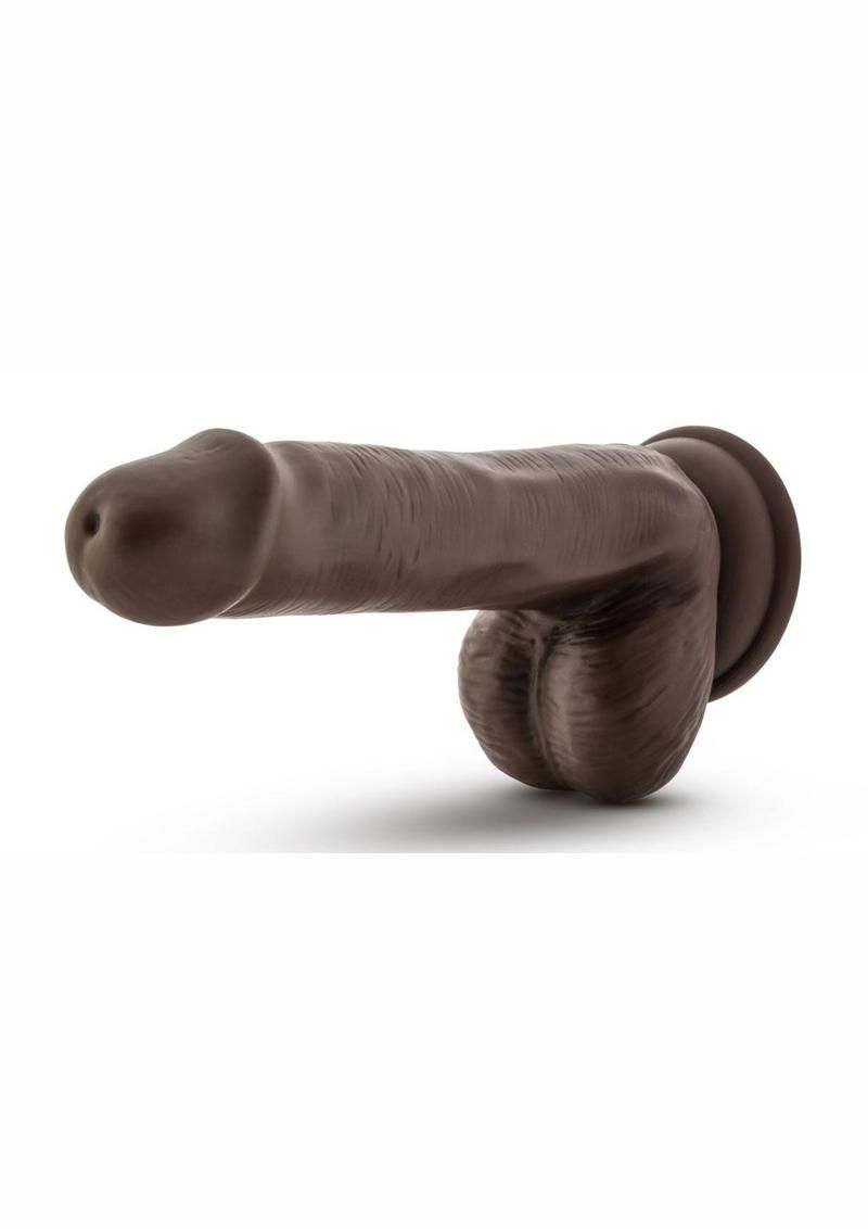 Dr. Skin Platinum Collection Dr. Daniel Silicone Dildo with Balls and Suction Cup 6in