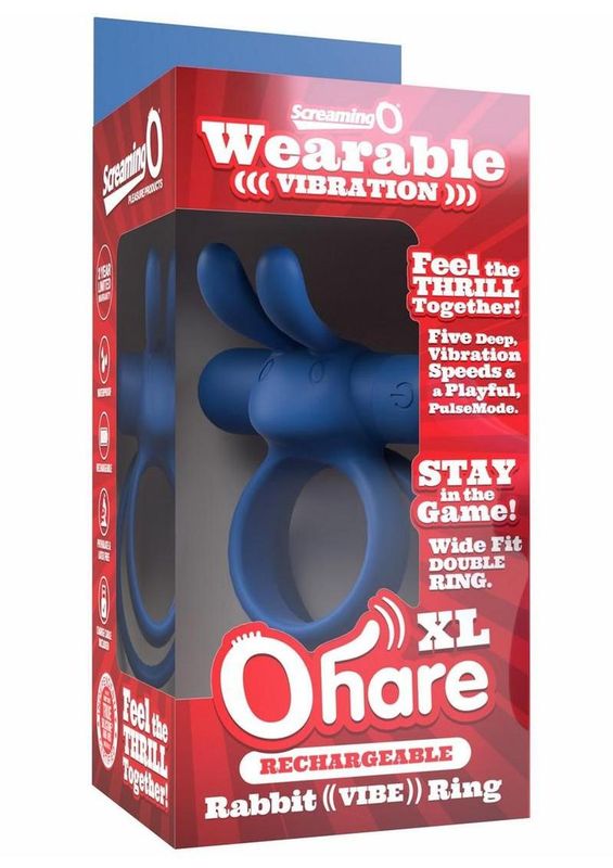 Screaming O Ohare XL Rechargeable Silicone Vibrating Cock Ring