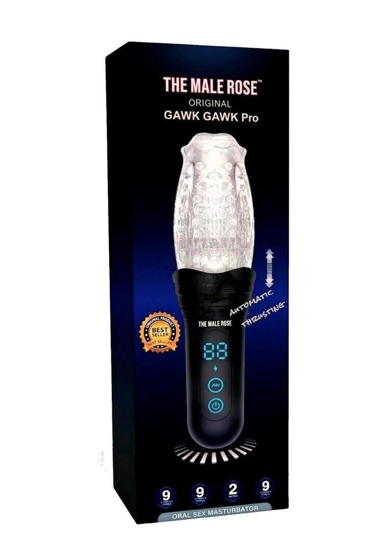 The Male Rose Pro Rechargeable Thrusting Rotating Masturbator