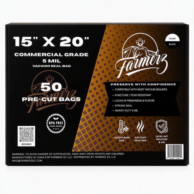 15 x 20 Vacuum Seal Bag- 50ct