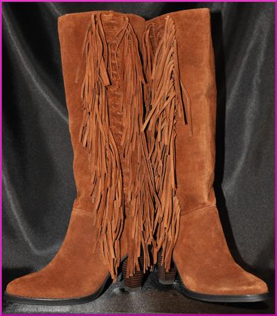 michael kors fringe boots