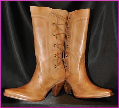 Charlie Horse Rear Lace Western Boots = SOLD!!!