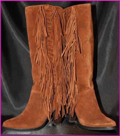 Michael Kors Dakota Fringe Boots