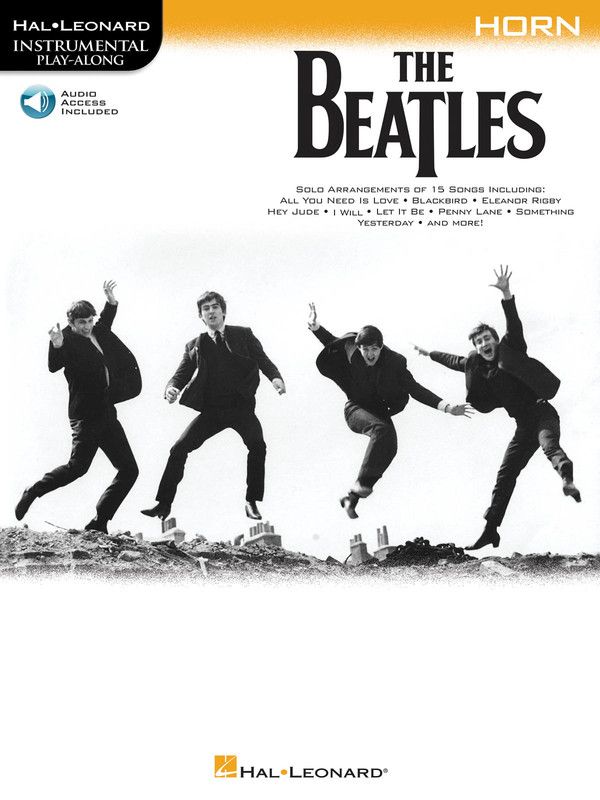 BEATLES INSTRUMENTAL PLAYALONG HORN BK/OLA BEATLES INSTRUMENTAL PLAYALONG HORN BK/OLA