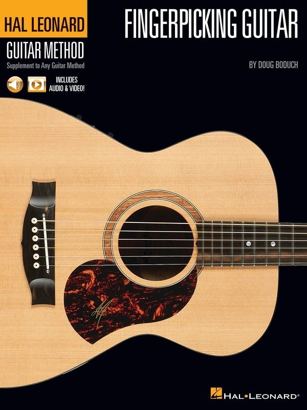 HAL LEONARD FINGERPICKING GUITAR METHOD BK/OLM - Doug Boduch