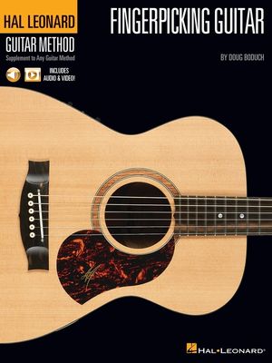HAL LEONARD FINGERPICKING GUITAR METHOD BK/OLM - Doug Boduch