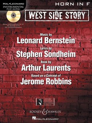 WEST SIDE STORY BK/CD FRENCH HORN - BERNSTEIN LEONARD