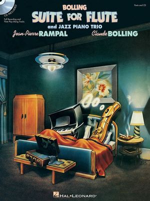 SUITE FLUTE AND JAZZ PIANO TRIO SET OF PARTS/CD - BOLLING CLAUDE