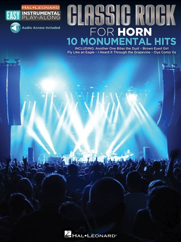 CLASSIC ROCK HORN EASY PLAY ALONG ONLINE AUDIO