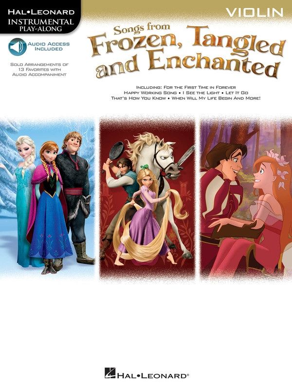 SONGS FROM FROZEN TANGLED &amp; ENCHANTED VIOLIN OLA