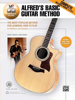 ALFREDS BASIC GUITAR METHOD COMP 3RD ED BK/DVD/O - MANUS MORTY / MANUS