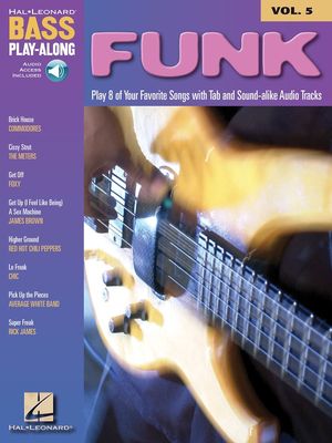 FUNK BASS PLAYALONG V5 BK/OLA