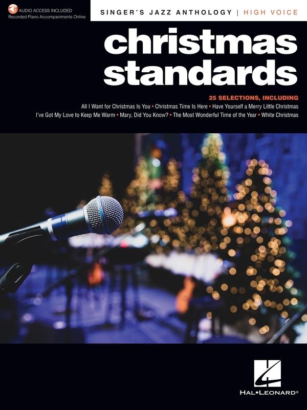 CHRISTMAS STANDARDS HIGH VOICE SINGERS JAZZ ANTH