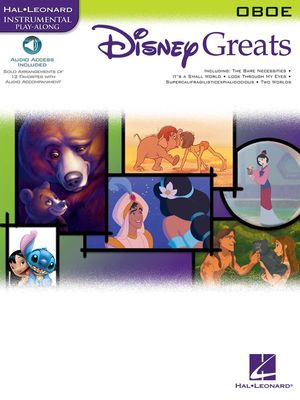 DISNEY GREATS BK/CD OBOE - DISNEY