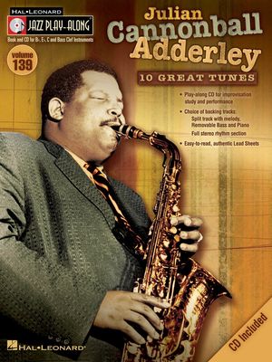 CANNONBALL ADDERLEY JAZZ PLAY ALONG BK/CD V139 - ADDERLEY JULIAN