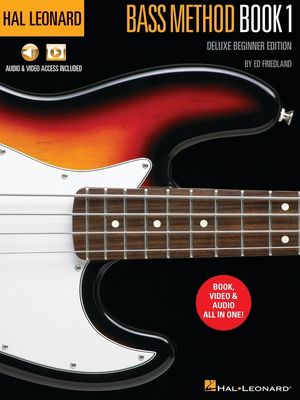 HAL LEONARD BASS METHOD BK 1 DELUXE BEGINNER EDI