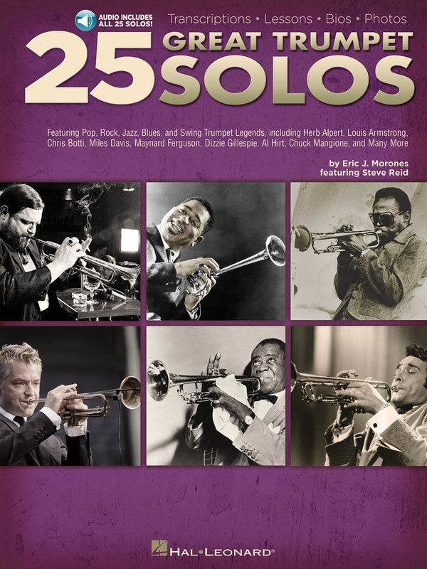25 GREAT TRUMPET SOLOS BK/CD - MORONES ERIC