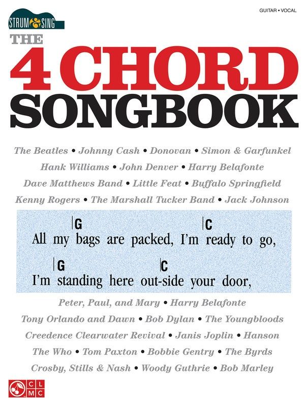 4 CHORD SONGBOOK STRUM &amp; SING CHORDS &amp; LYRICS