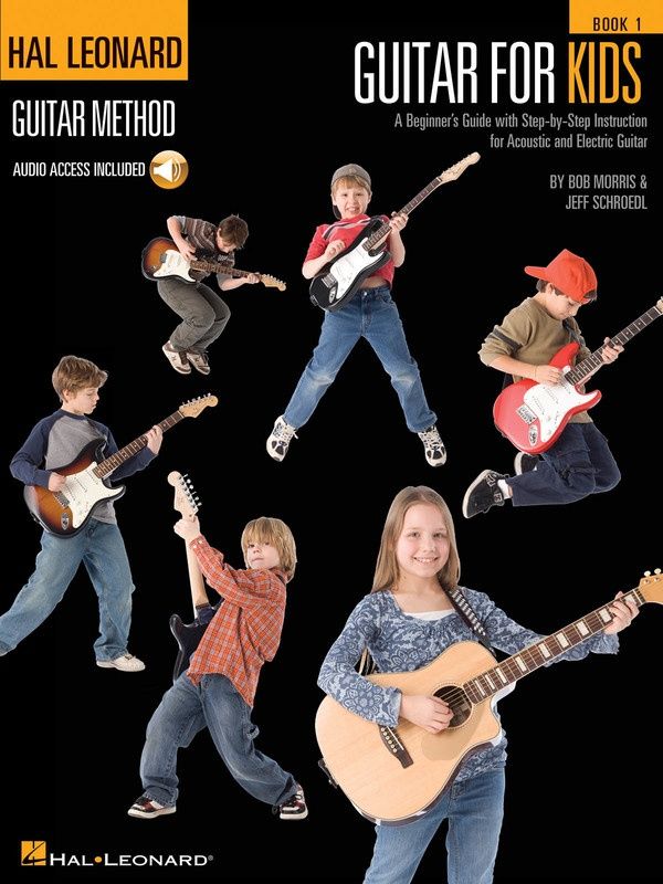 HL GUITAR FOR KIDS BK/OLA - MORRIS SCHROE