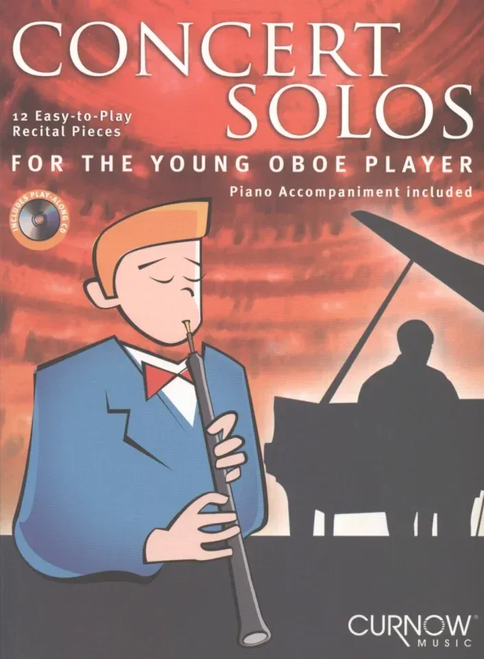 CONCERT SOLOS FOR THE YOUNG OBOE BK/CD - CURNOW