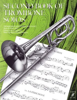 SECOND BOOK OF TROMBONE SOLOS TRB/EU/PNO - GOODWIN PEARSON
