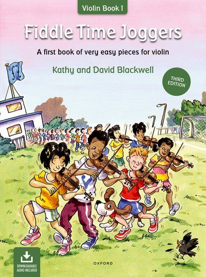 FIDDLE TIME JOGGERS VIOLIN BK/OLA 3RD EDITION - David Blackwell|Kath