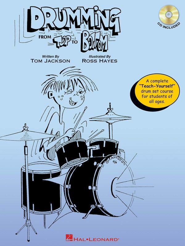 DRUMMING FROM TOP TO BOTTOM BK/CD - JACKSON TOM