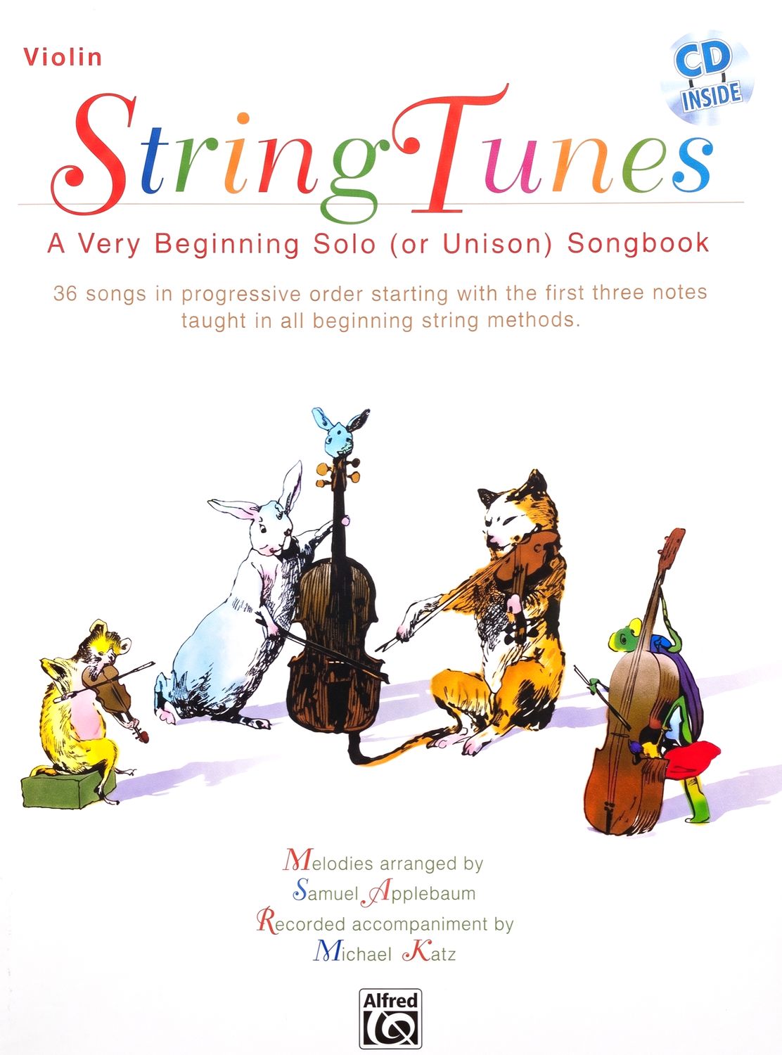 String Tunes Very Beginning Solo Songbook- Violi - Applebaum Samuel