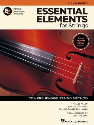 ESSENTIAL ELEMENTS FOR STRINGS VIOLIN BK 1 BK/OL