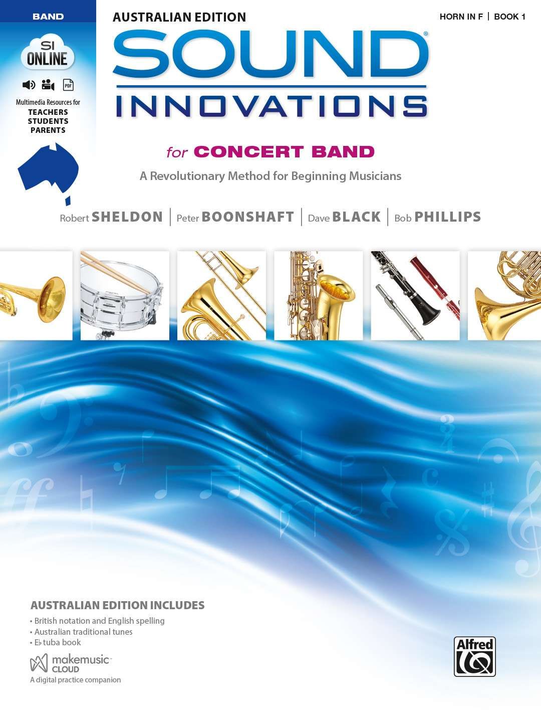 SOUND INNOVATIONS AUST HORN BK 1