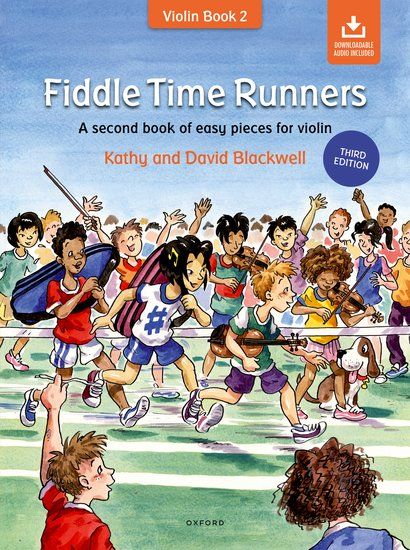 FIDDLE TIME RUNNERS VIOLIN BK/OLA 3RD EDITION - David Blackwell|Kath