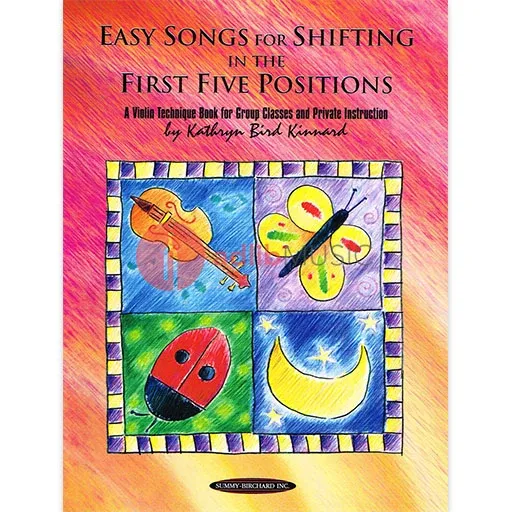 EASY SONGS FOR SHIFTING IN 1ST FIVE POS VLN - BIRD KINNARD