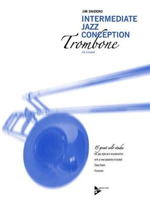 INTERMEDIATE JAZZ CONCEPTION TROMBONE BK/CD - SNIDERO