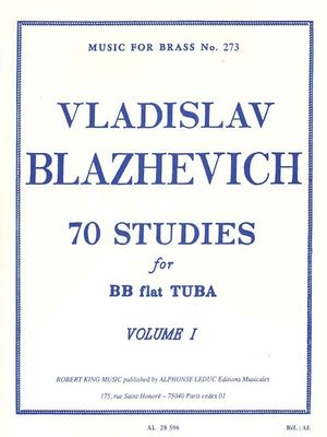 70 Etudes for Tuba - BLAZHEVICH