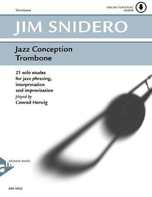 JAZZ CONCEPTION FOR TROMBONE BK/CD - SNIDERO JIM