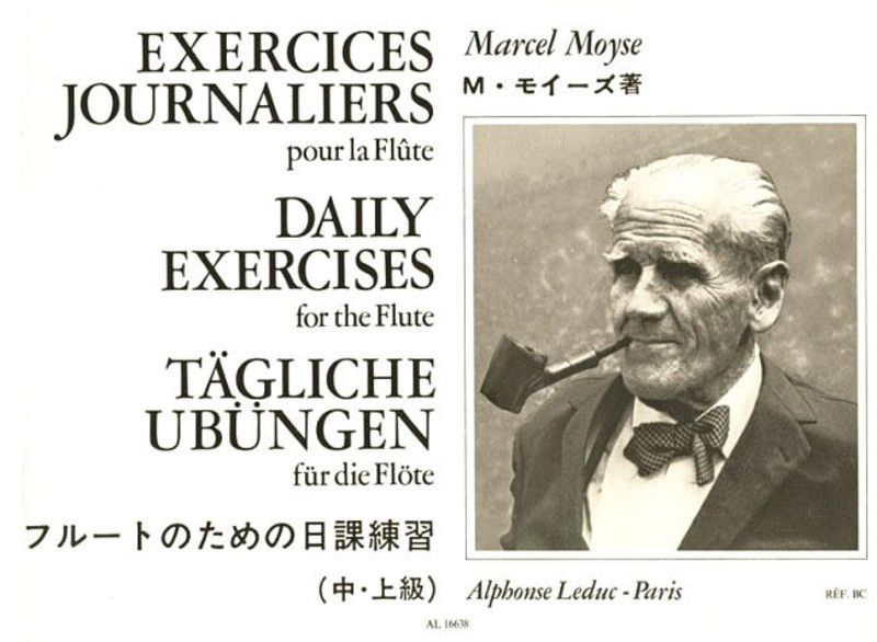 DAILY EXERCISES FOR THE FLUTE - MOYSE M