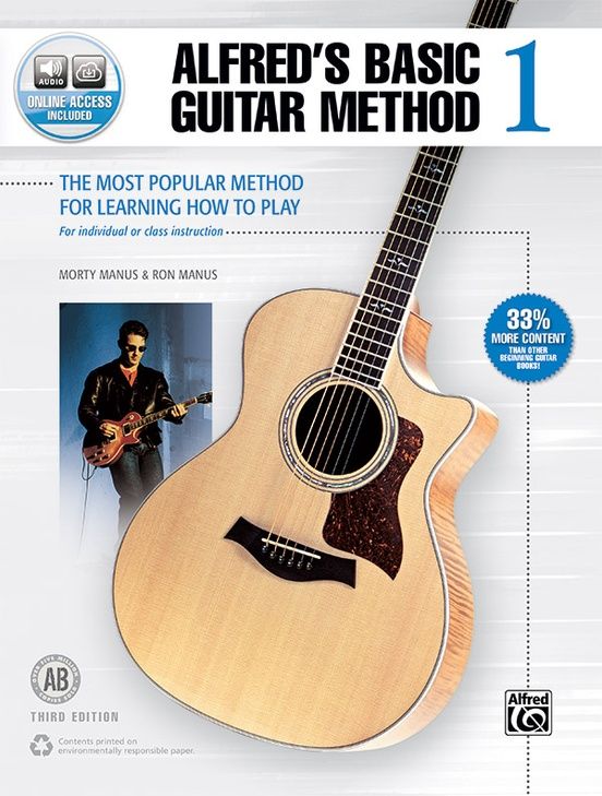 ALFREDS BASIC GUITAR METHOD 1 BK/OLA 3RD EDITION - Morty Manus|Ron Manu