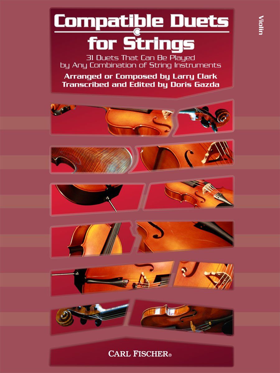 COMPATIBLE DUETS FOR STRINGS VIOLIN - CLARK LARRY