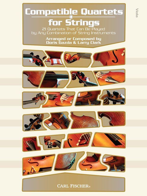 COMPATIBLE QUARTETS FOR STRINGS VIOLA - CLARK LARRY