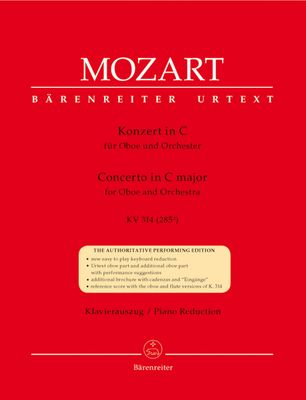WA Mozart Concerto K 314 C Oboe/Piano - MOZART