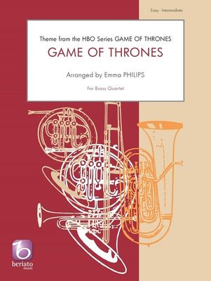 GAME OF THRONES THEME FOR BRASS QUARTET SC/PTS - Ramin Djawadi
