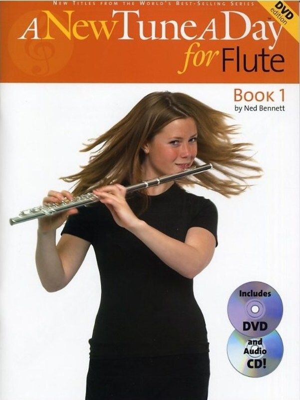 TUNE A DAY FLUTE BK/CD/DVD NEW EDITION - BENNETT NED
