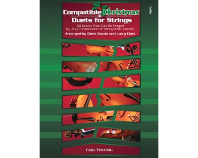 COMPATIBLE CHRISTMAS DUETS FOR STRINGS CELLO - CLARK GAZDA