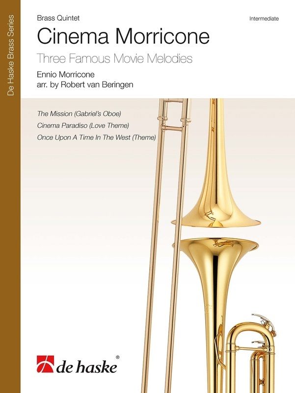 CINEMA MORRICONE FOR BRASS QUINTET SC/PTS - Ennio Morricone